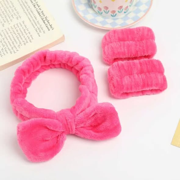 Bowknot Face Wash Set image 5